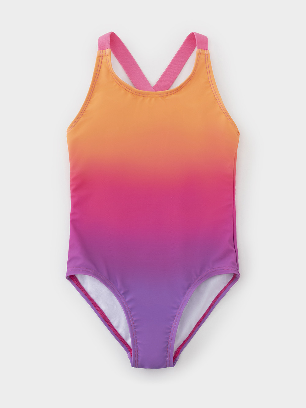 Купальник для девочки, артикул: ТК 16029/1 ФВ, цвет: розовый
