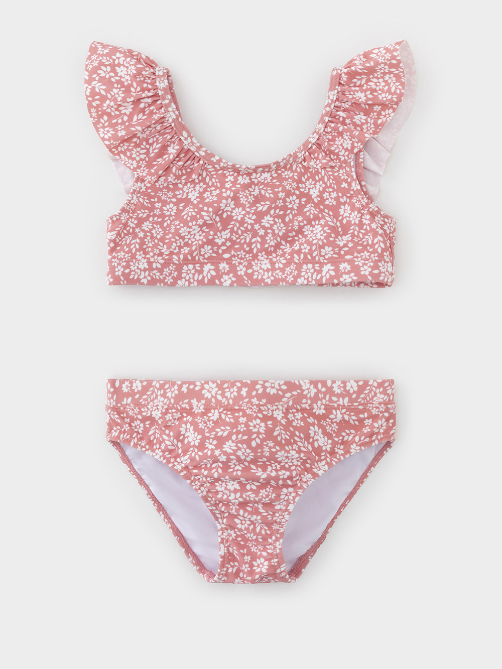 Купальник для девочки, артикул: ТК 17011/4н ФВ, цвет: розовый