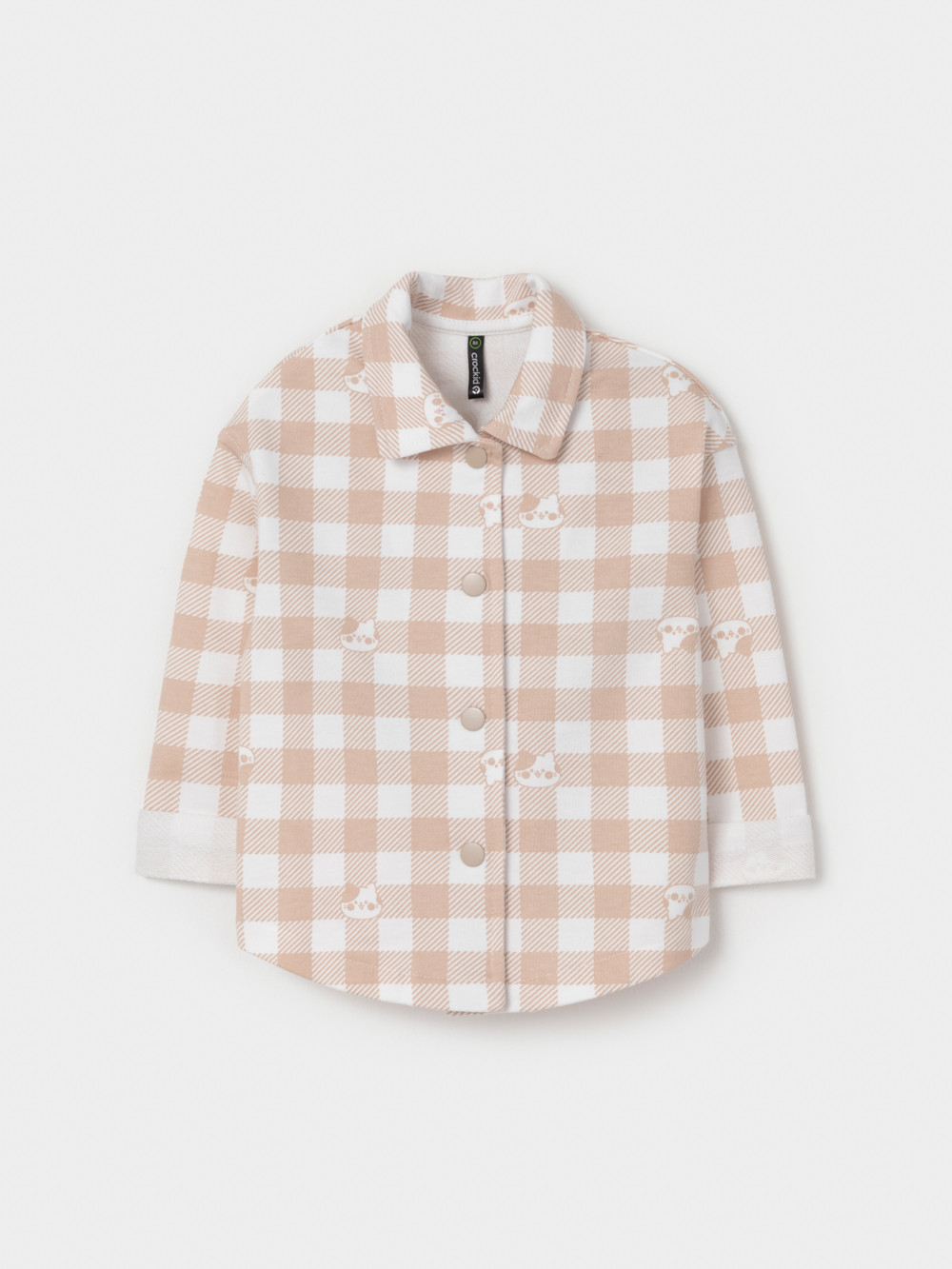 Рубашка для девочки, артикул: МП 303063, цвет: сахар