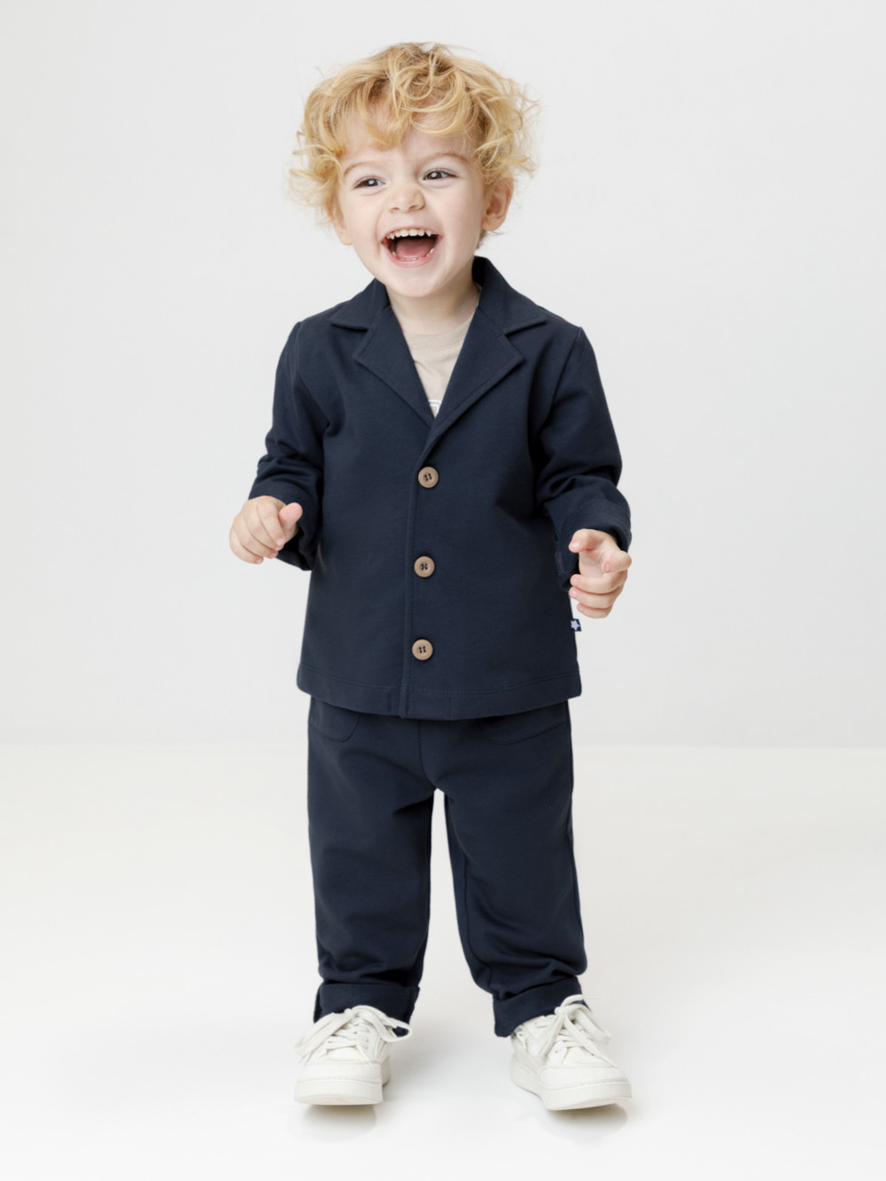 Брюки для мальчика, артикул: КР 400917, цвет: темно-синий