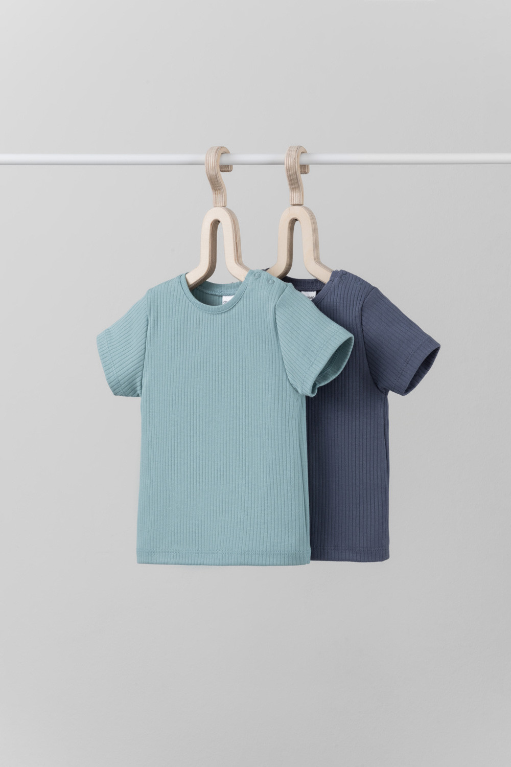 Футболка для новорожденных, артикул: К 302521-2уп, цвет: серый