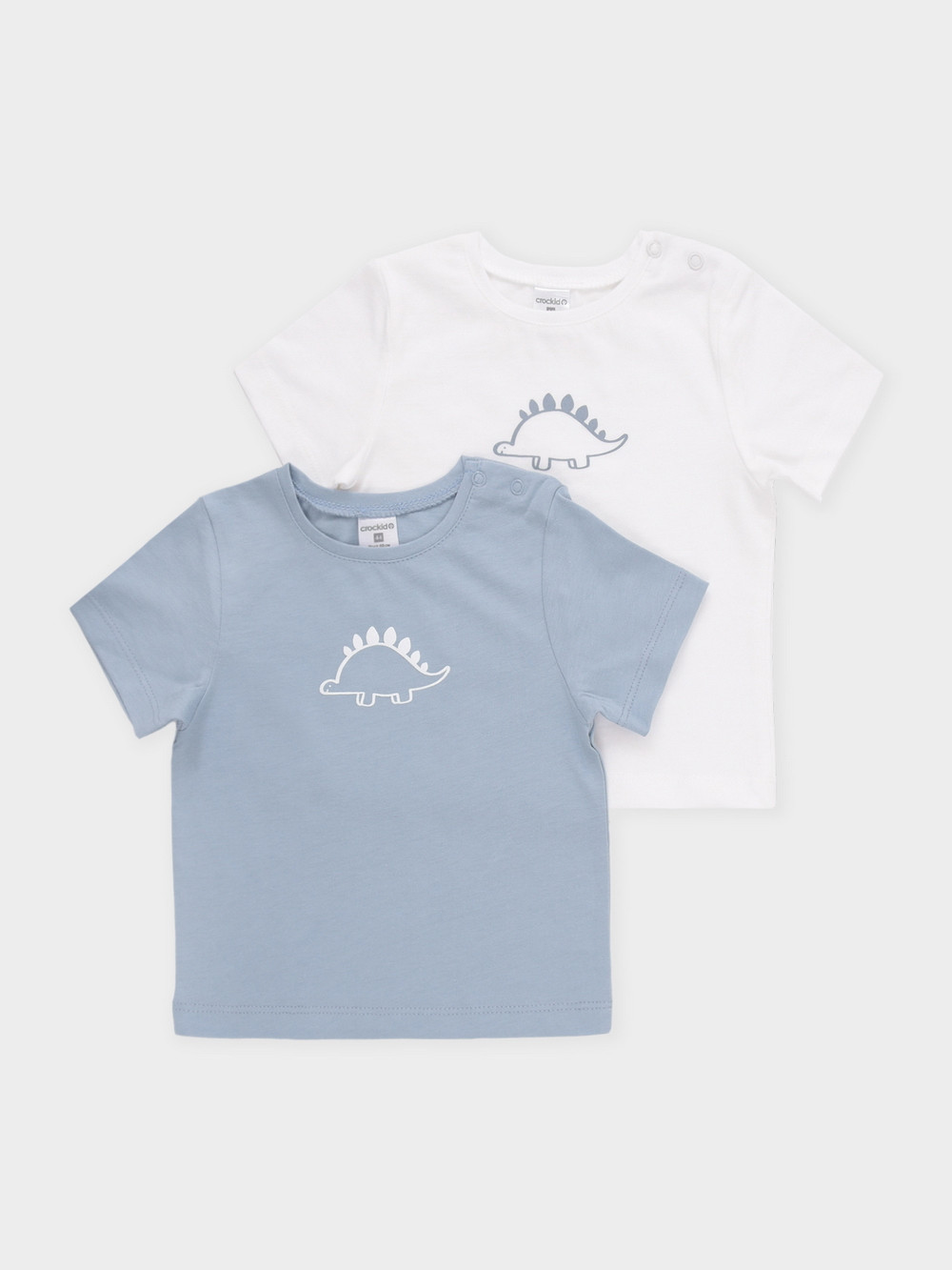 Футболка для новорожденных, артикул: К 302760-2уп, цвет: голубой