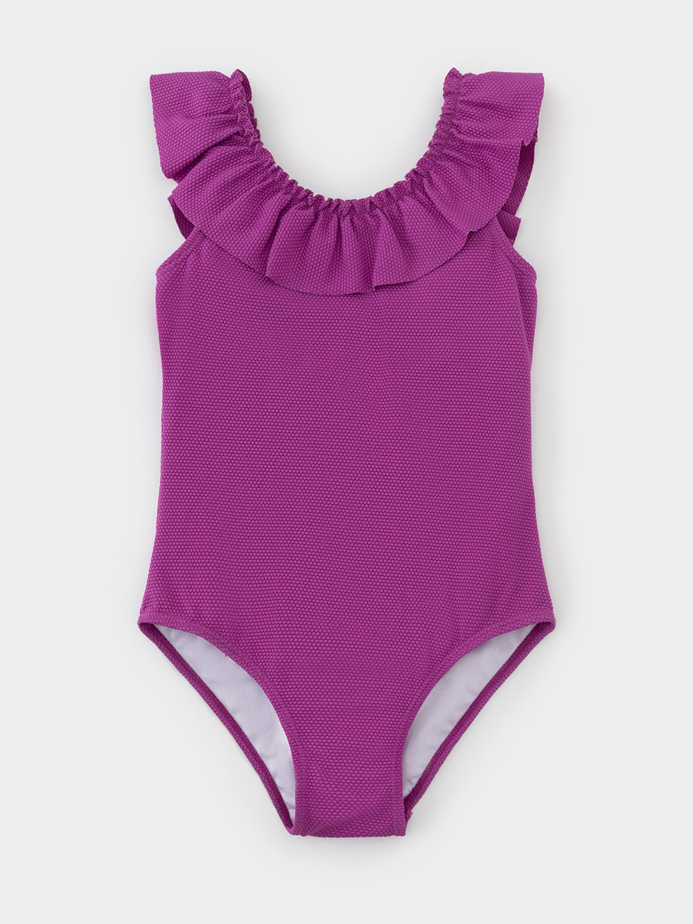 Купальник для девочки, артикул: ТК 16028/2 ФВ, цвет: бордовый