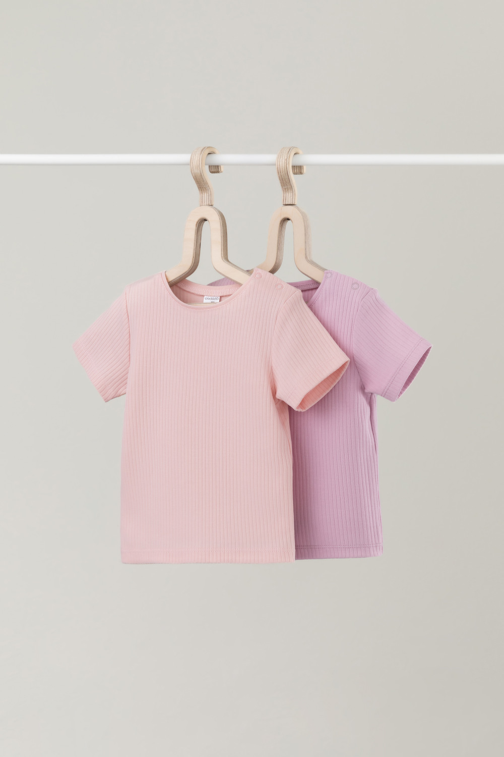 Футболка для новорожденных, артикул: К 302521-2уп, цвет: розовый
