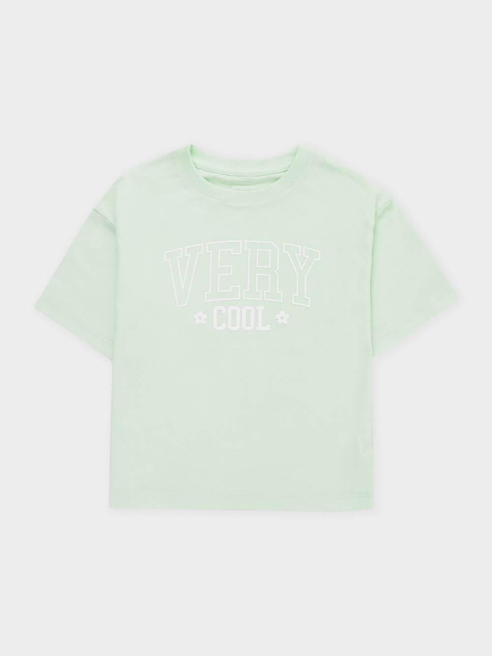 Футболка для девочки, артикул: КР 303016-1, цвет: зеленый