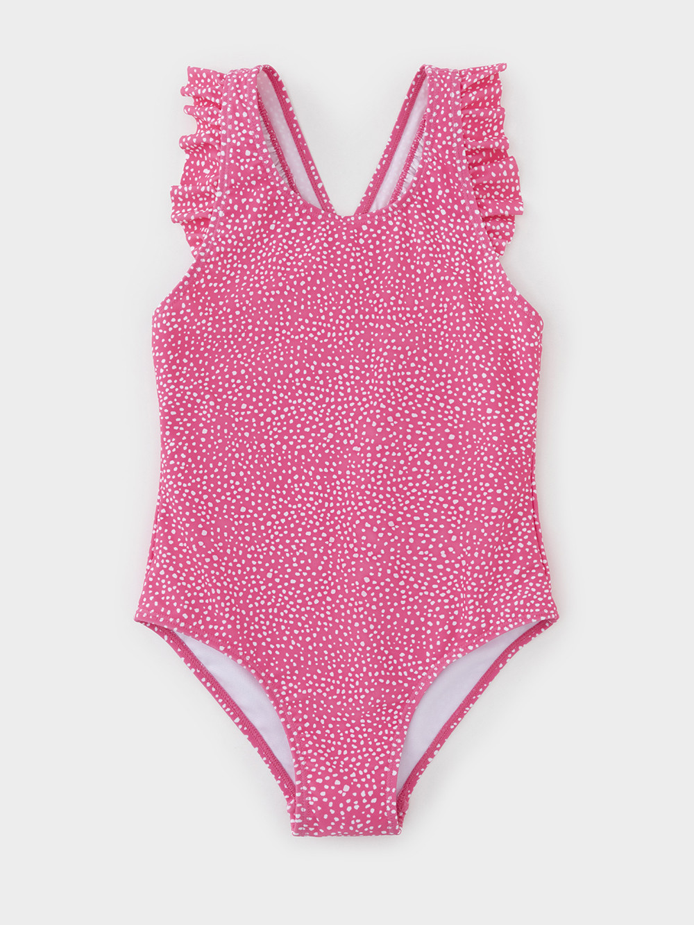 Купальник для девочки, артикул: ТК 16024/1н ФВ, цвет: светло-розовый, фото 2