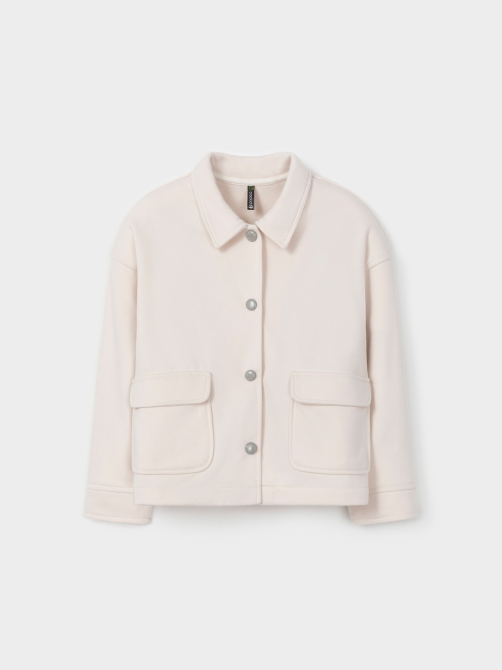 Рубашка для девочки, артикул: КР 302996, цвет: светло-бежевый, фото 2