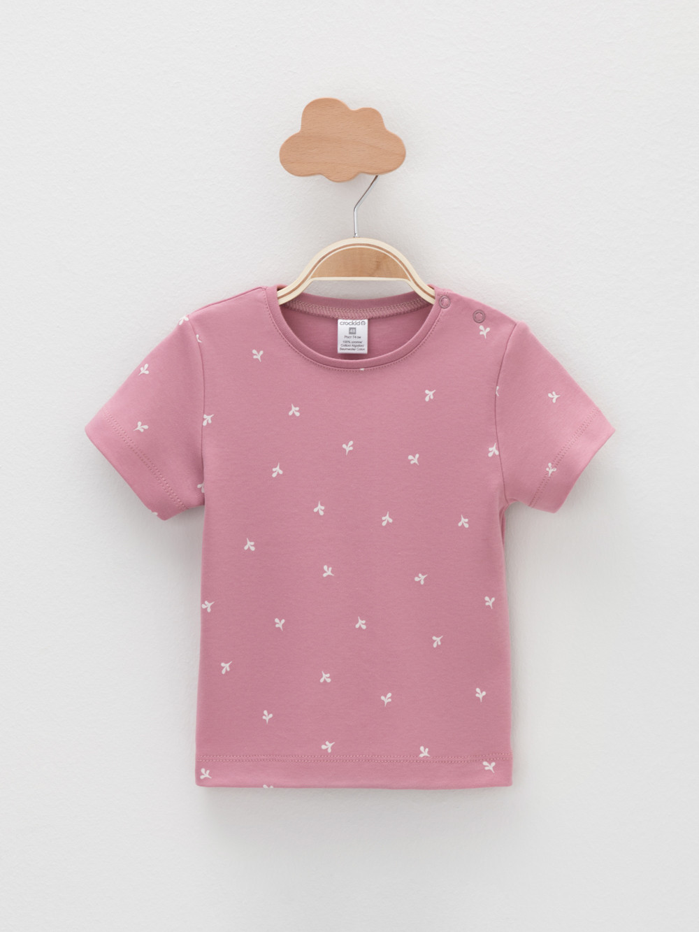 Футболка для новорожденных, артикул: К 301156-2уп, цвет: розовый, фото 2
