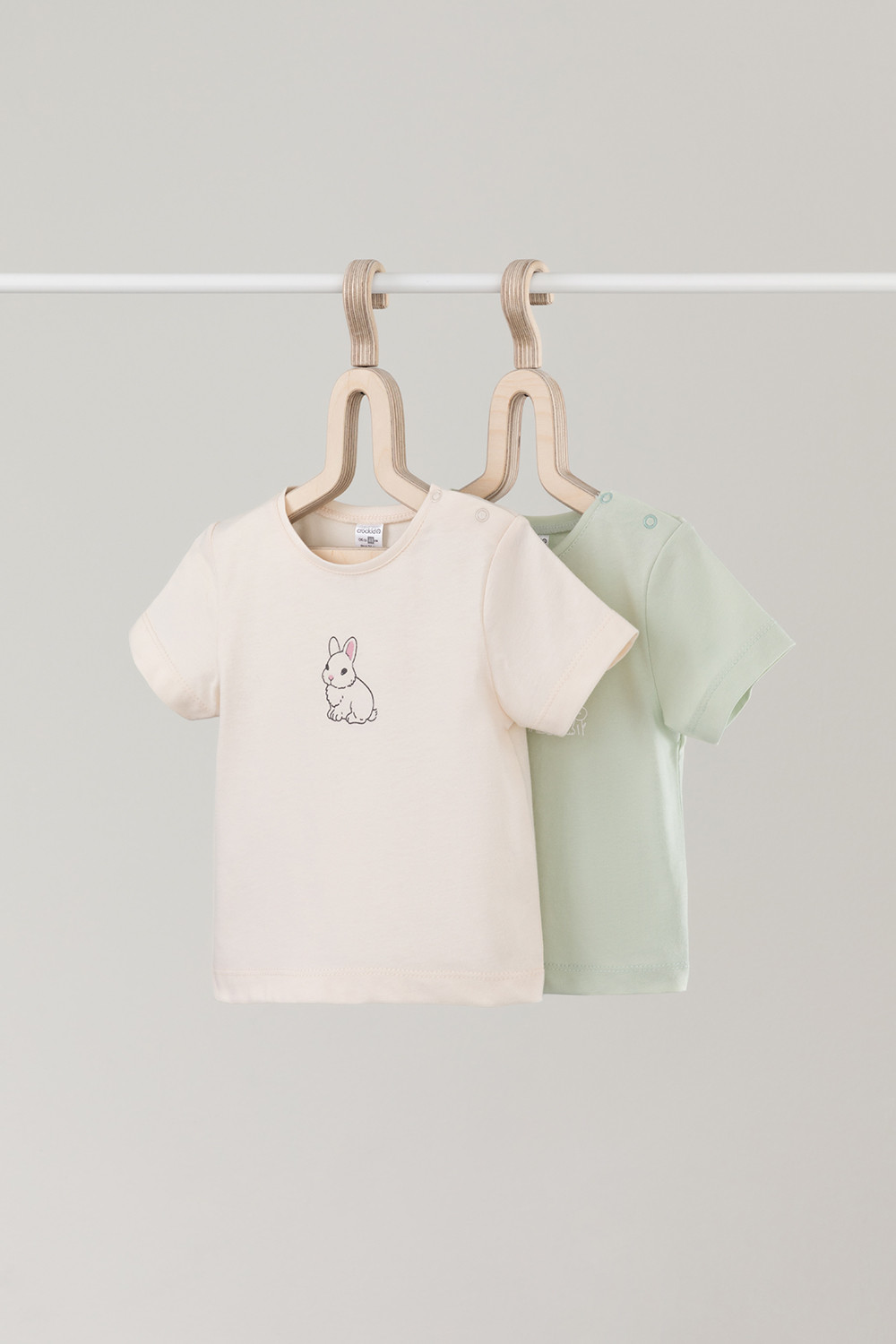 Футболка для новорожденных, артикул: К 302759-2уп, цвет: зеленый, фото 2