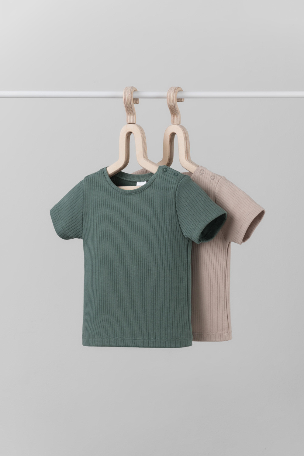 Футболка для новорожденных, артикул: К 302521-2уп, цвет: зеленый, фото 2