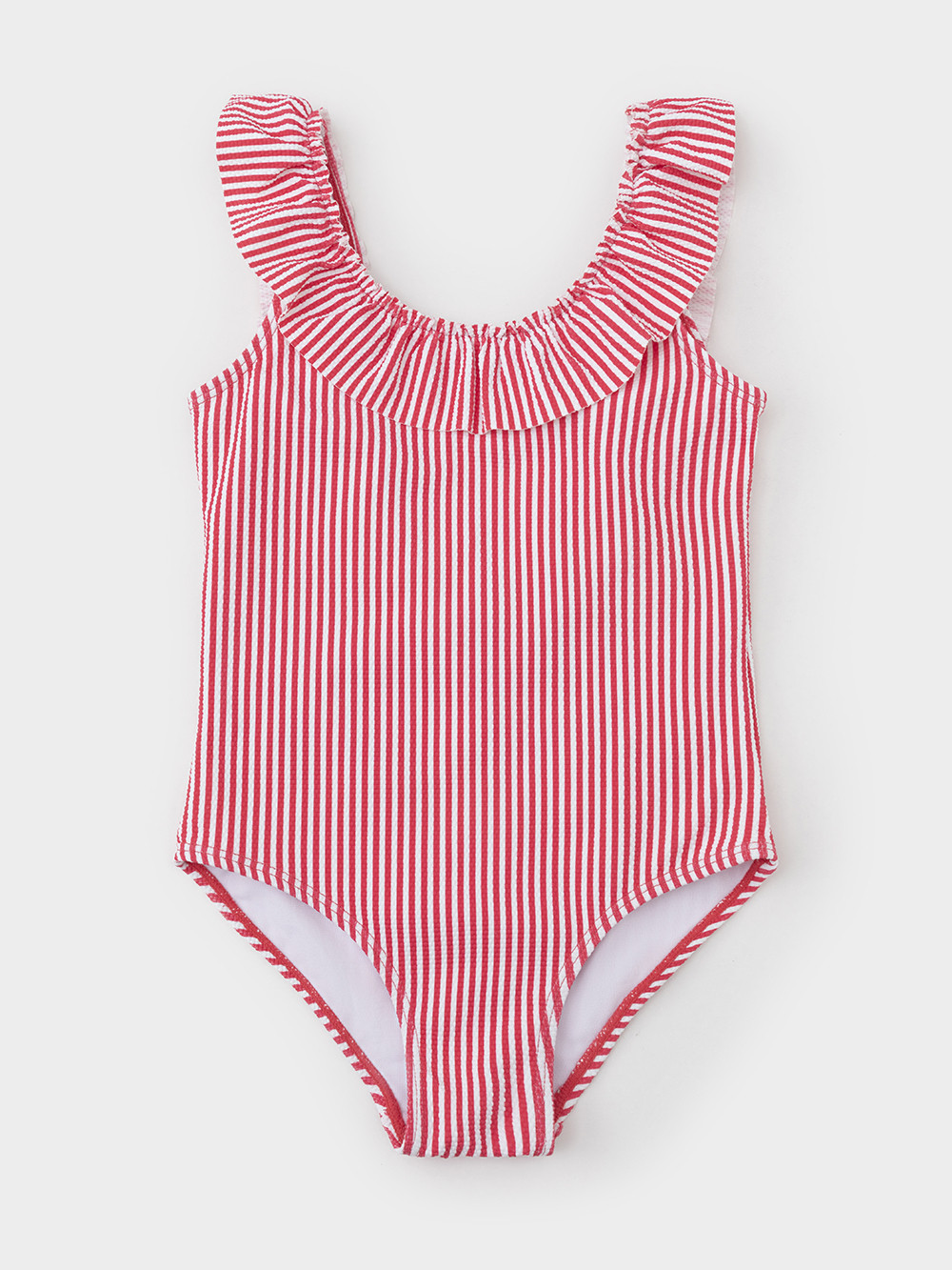 Купальник для девочки, артикул: ТК 16028/1н ФВ, цвет: розовый, фото 2