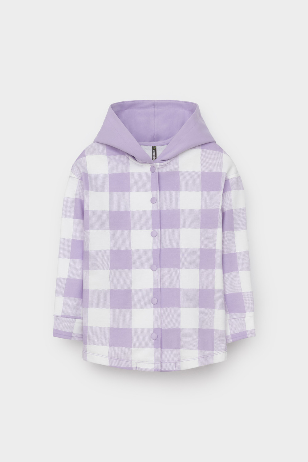 Рубашка для девочки, артикул: КР 302698, цвет: фиолетовый, фото 2