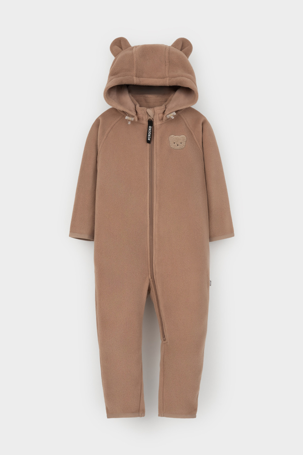 Комбинезон для мальчика, артикул: ФЛ 60007/1 ГР, цвет: бежевый, фото 2