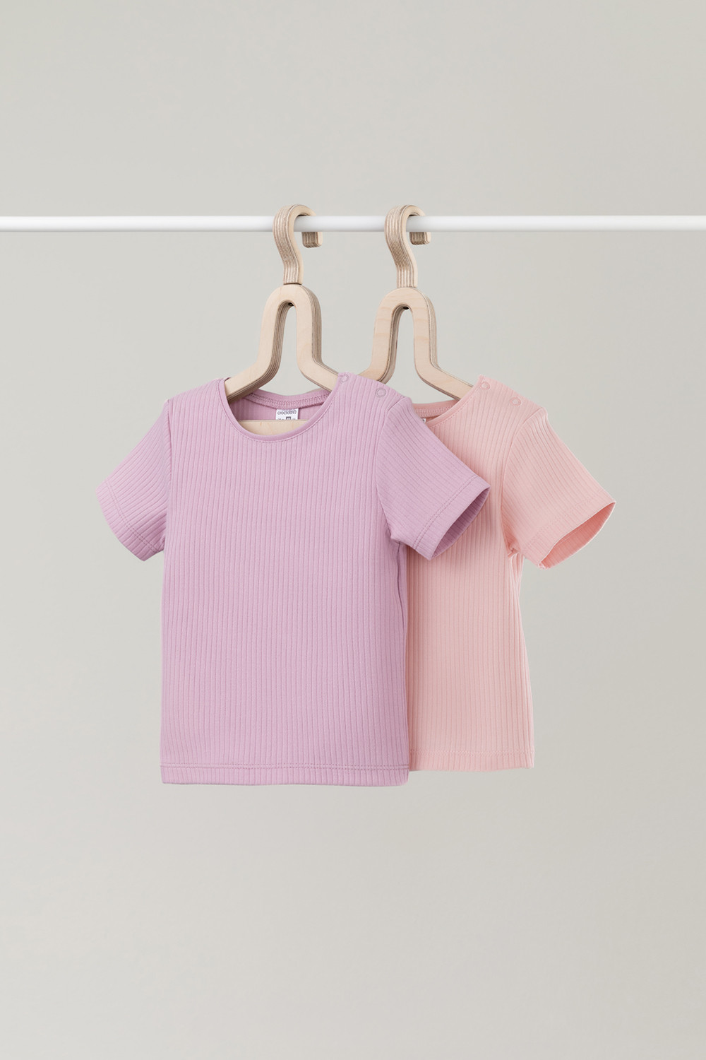 Футболка для новорожденных, артикул: К 302521-2уп, цвет: розовый, фото 2