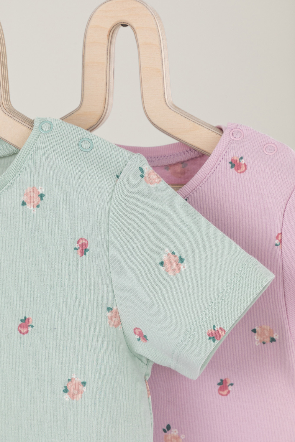 Футболка для новорожденных, артикул: К 301156-2уп, цвет: зеленый, фото 3