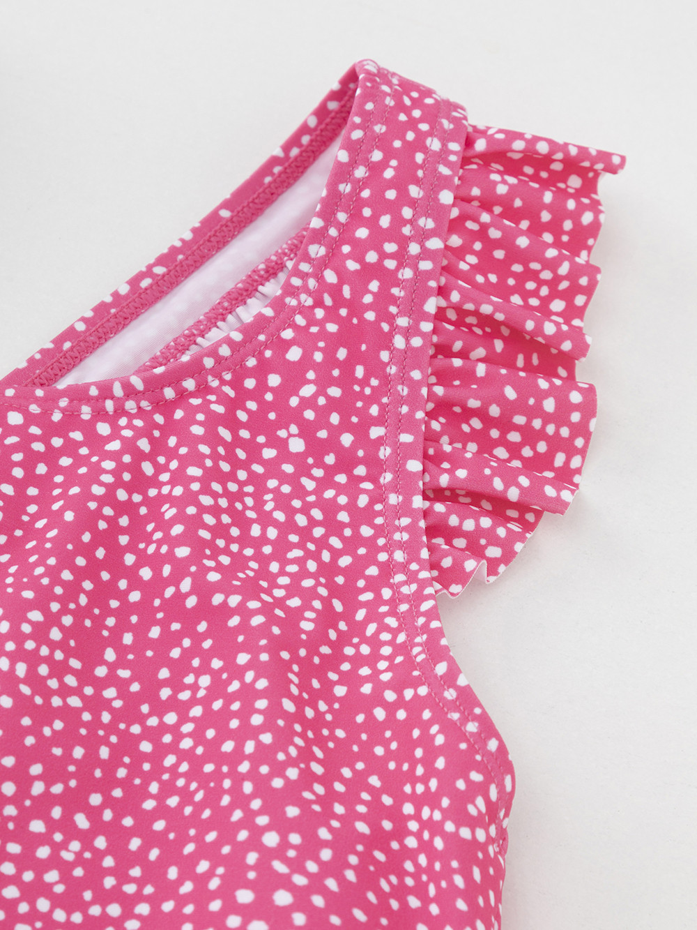 Купальник для девочки, артикул: ТК 16024/1н ФВ, цвет: светло-розовый, фото 3