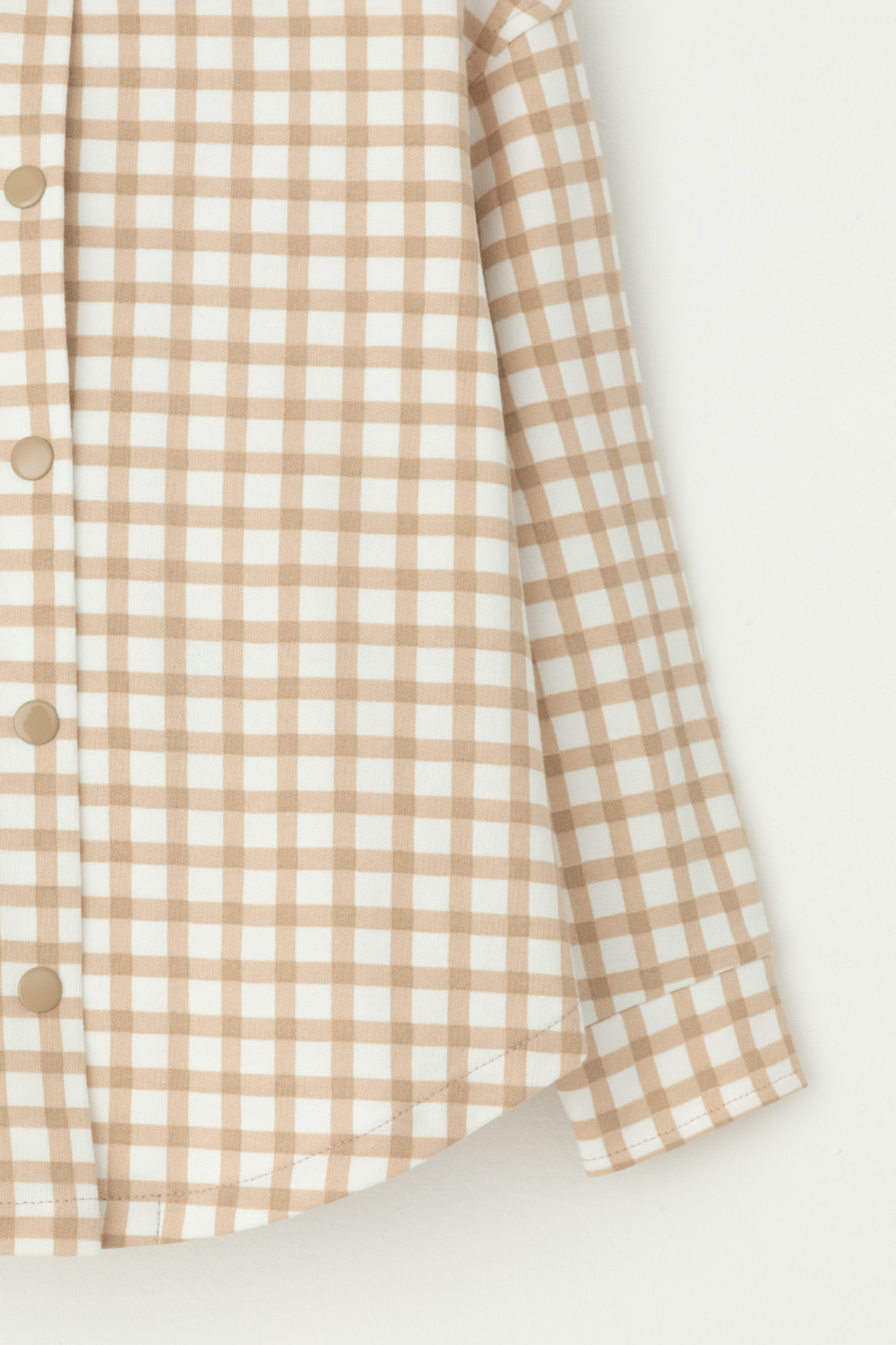 Рубашка для девочки, артикул: КР 302559-1, цвет: бежевый, фото 3