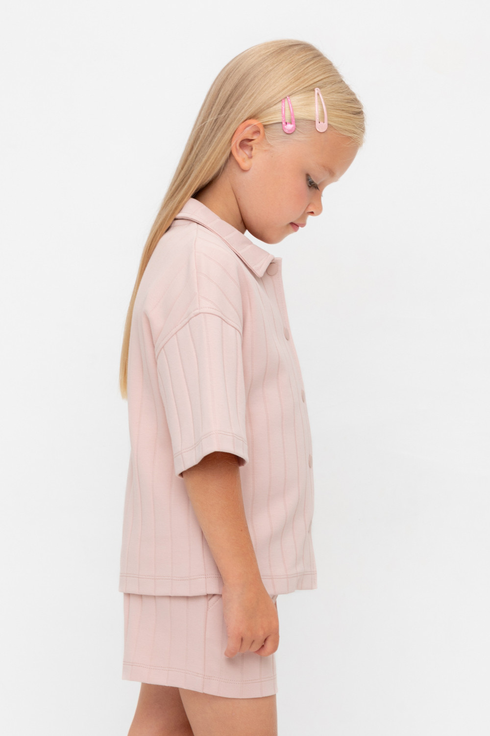 Рубашка для девочки, артикул: КР 302718, цвет: розовый, фото 3