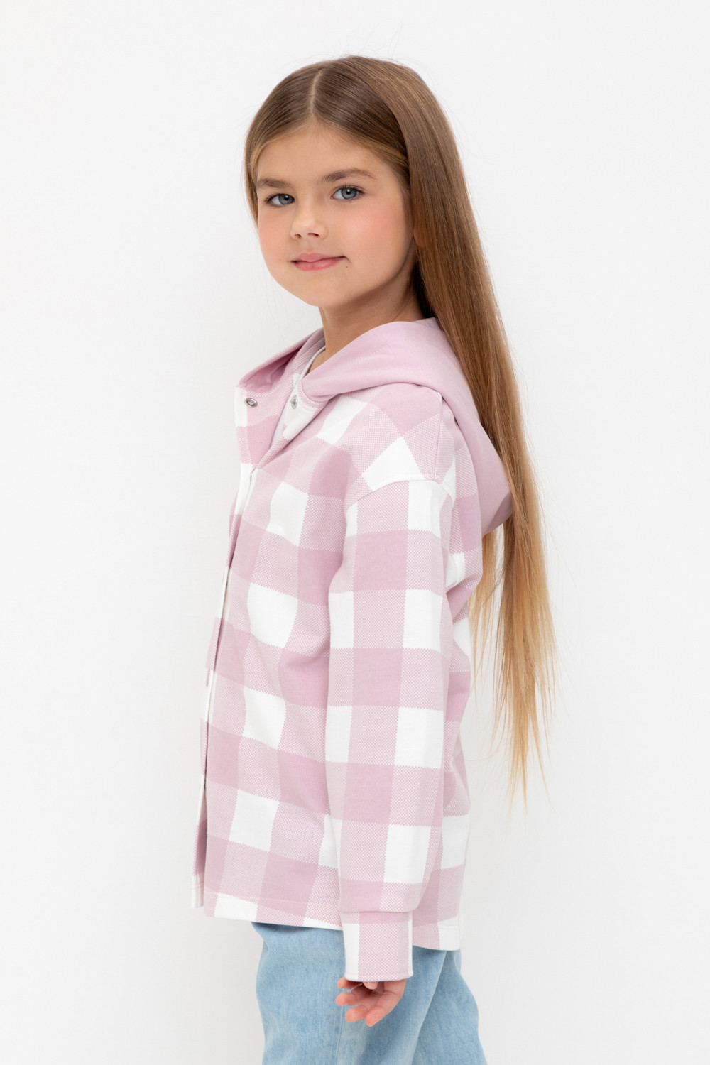 Рубашка для девочки, артикул: КР 302698-1, цвет: розовый, фото 3