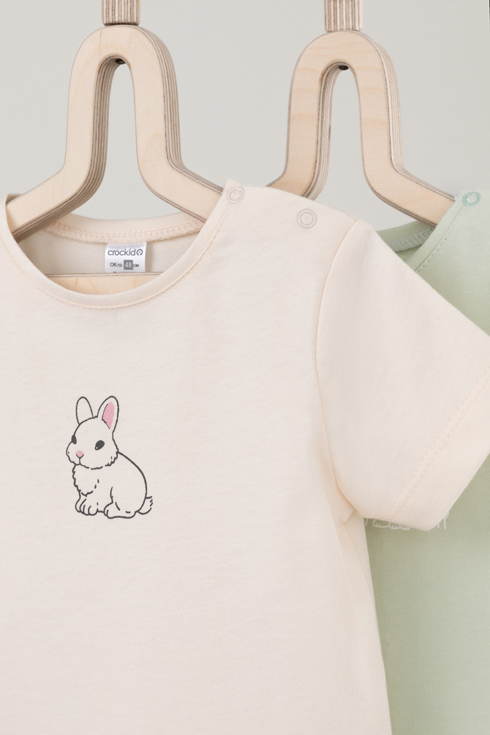 Футболка для новорожденных, артикул: К 302759-2уп, цвет: зеленый, фото 3