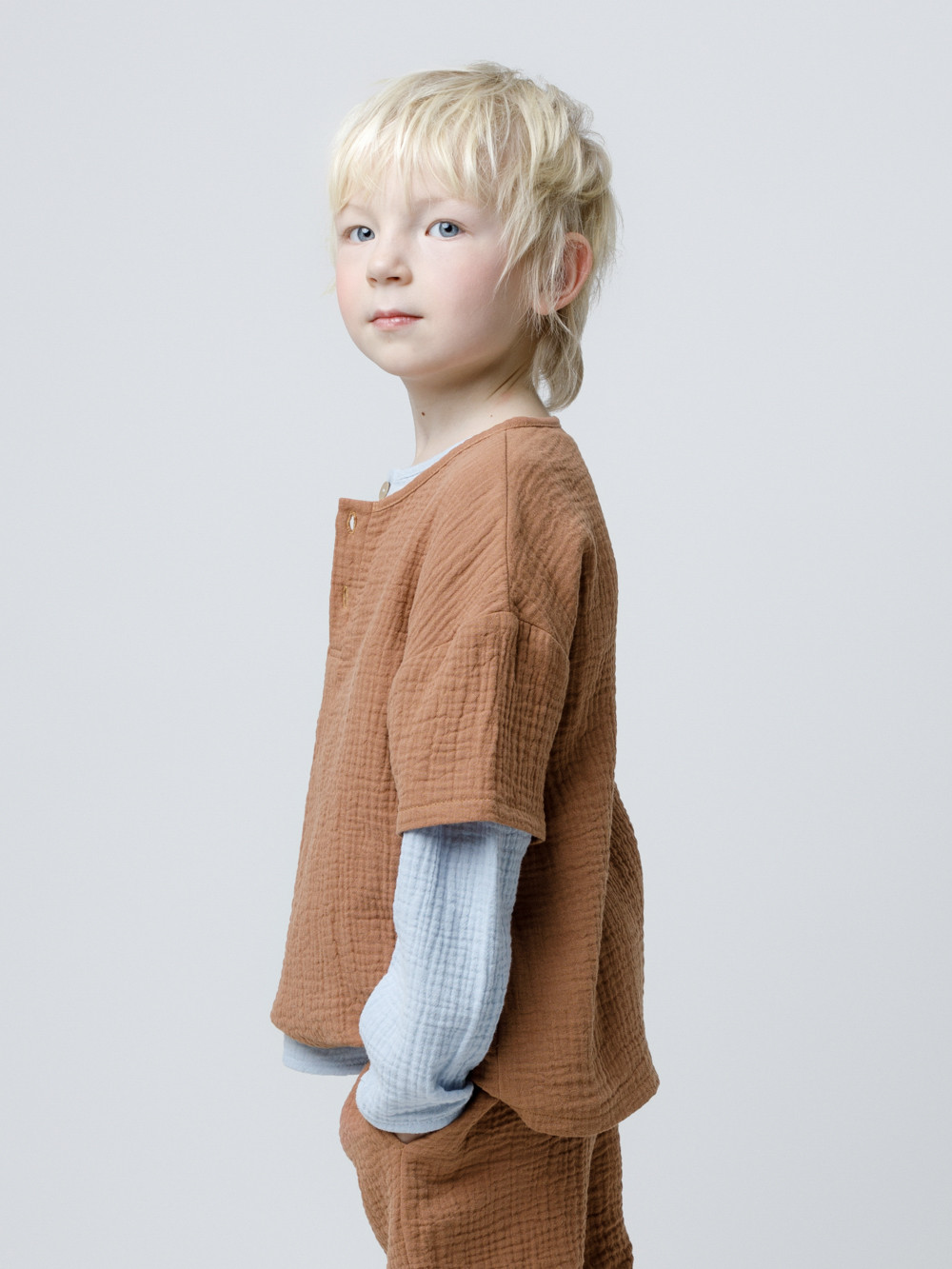 Футболки, артикул: ТК 30004, цвет: коричневый, фото 3