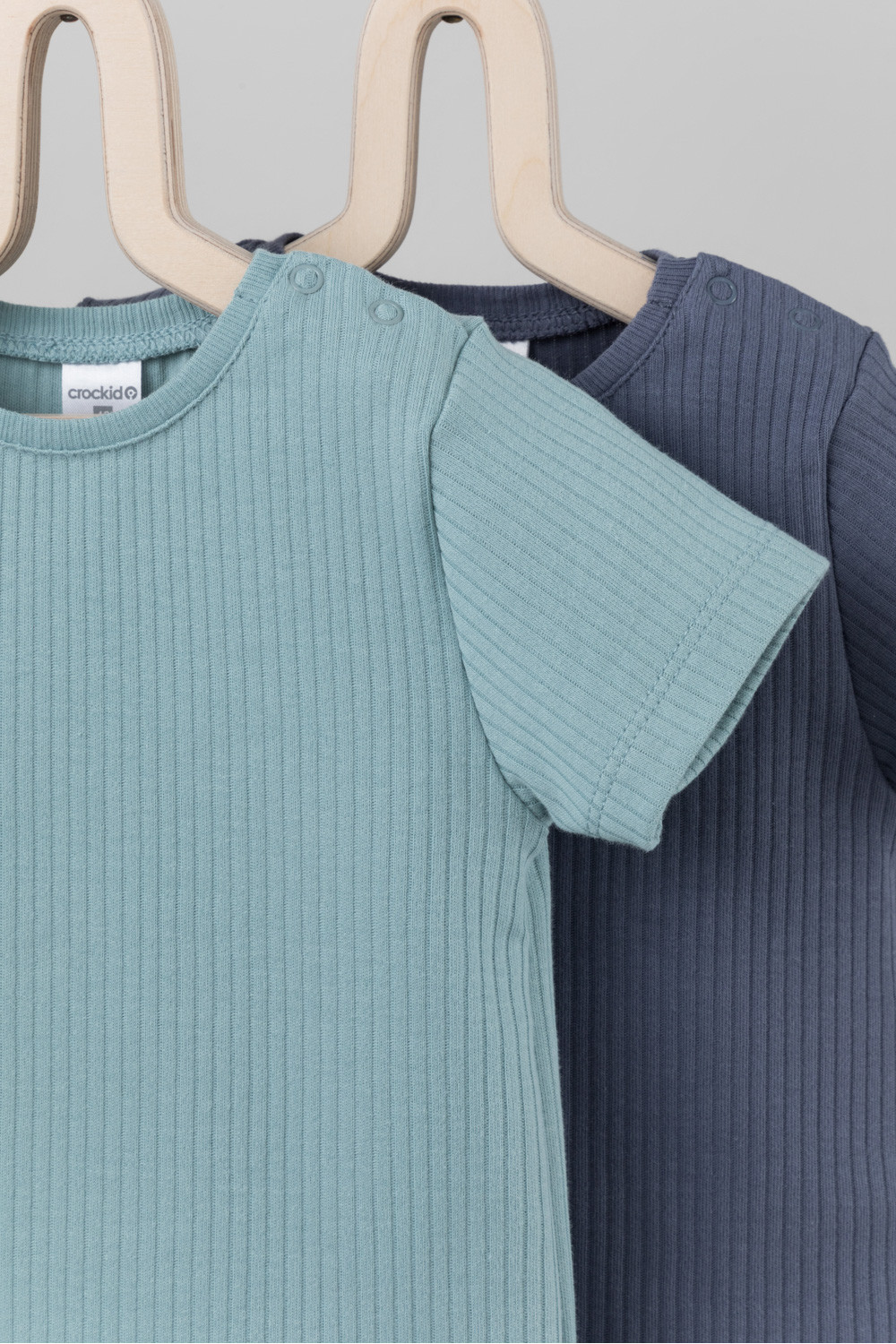 Футболка для новорожденных, артикул: К 302521-2уп, цвет: серый, фото 3