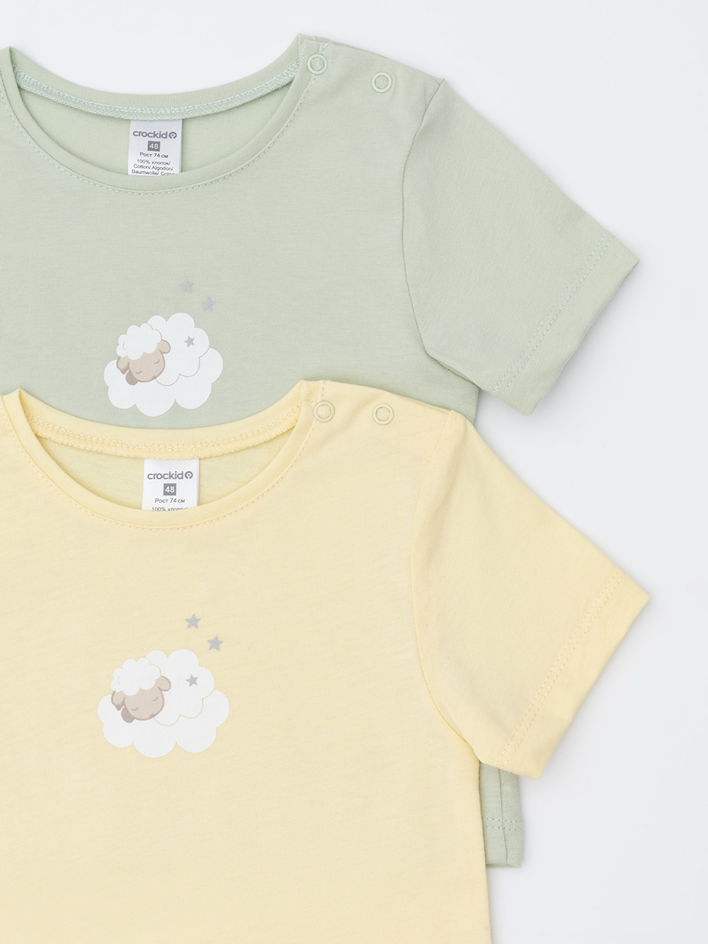 Футболка для новорожденных, артикул: К 302759-2уп, цвет: голубой, фото 3