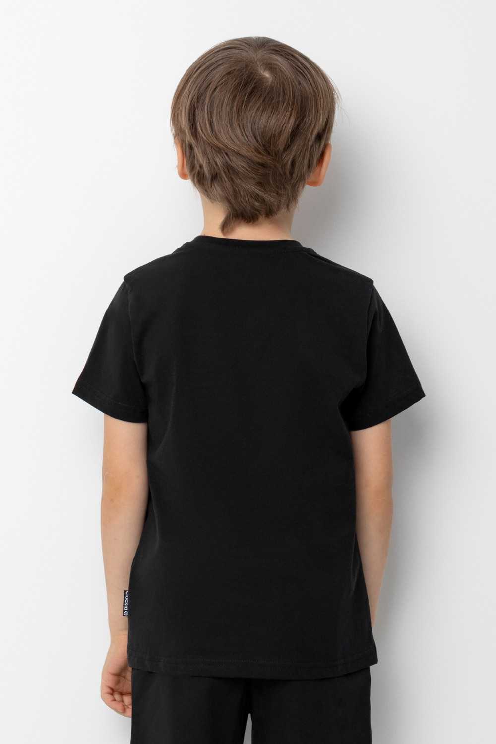 Футболки, артикул: К 302140, цвет: черный, фото 3