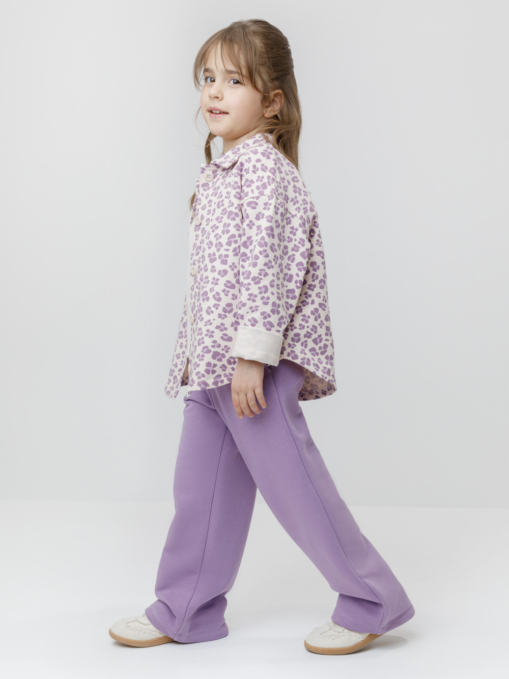 Рубашка для девочки, артикул: КР 302999, цвет: сахар, фото 3