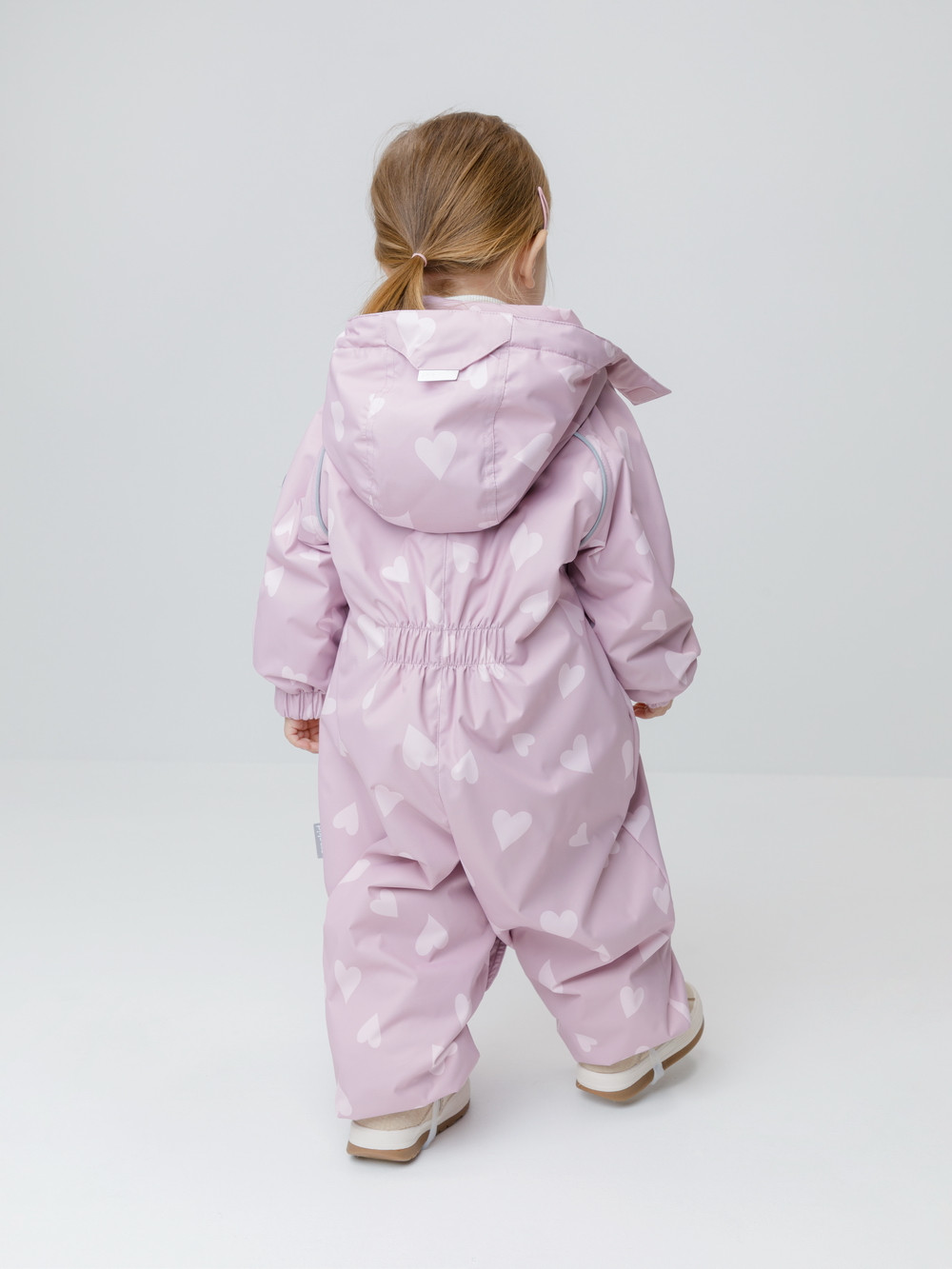 Комбинезоны утепленные для девочки, артикул: ВК 60085/н/69 Ал, цвет: фиолетовый, фото 4