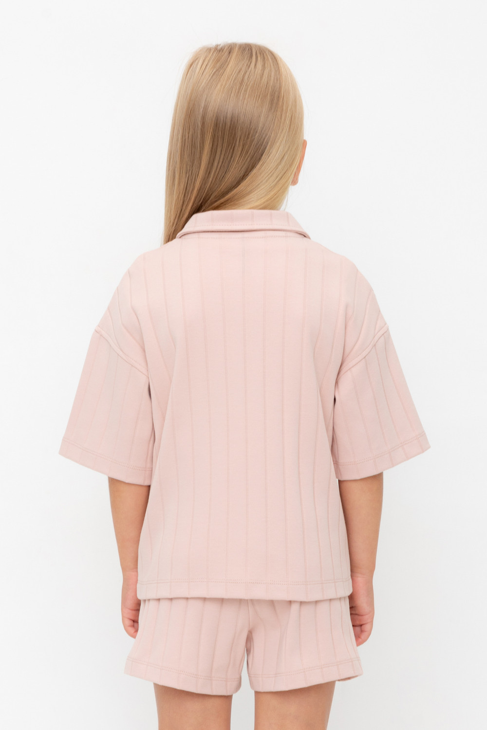 Рубашка для девочки, артикул: КР 302718, цвет: розовый, фото 4