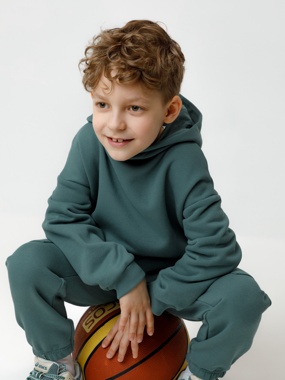 Брюки для мальчика, артикул: КР 400839, цвет: зеленый, фото 4