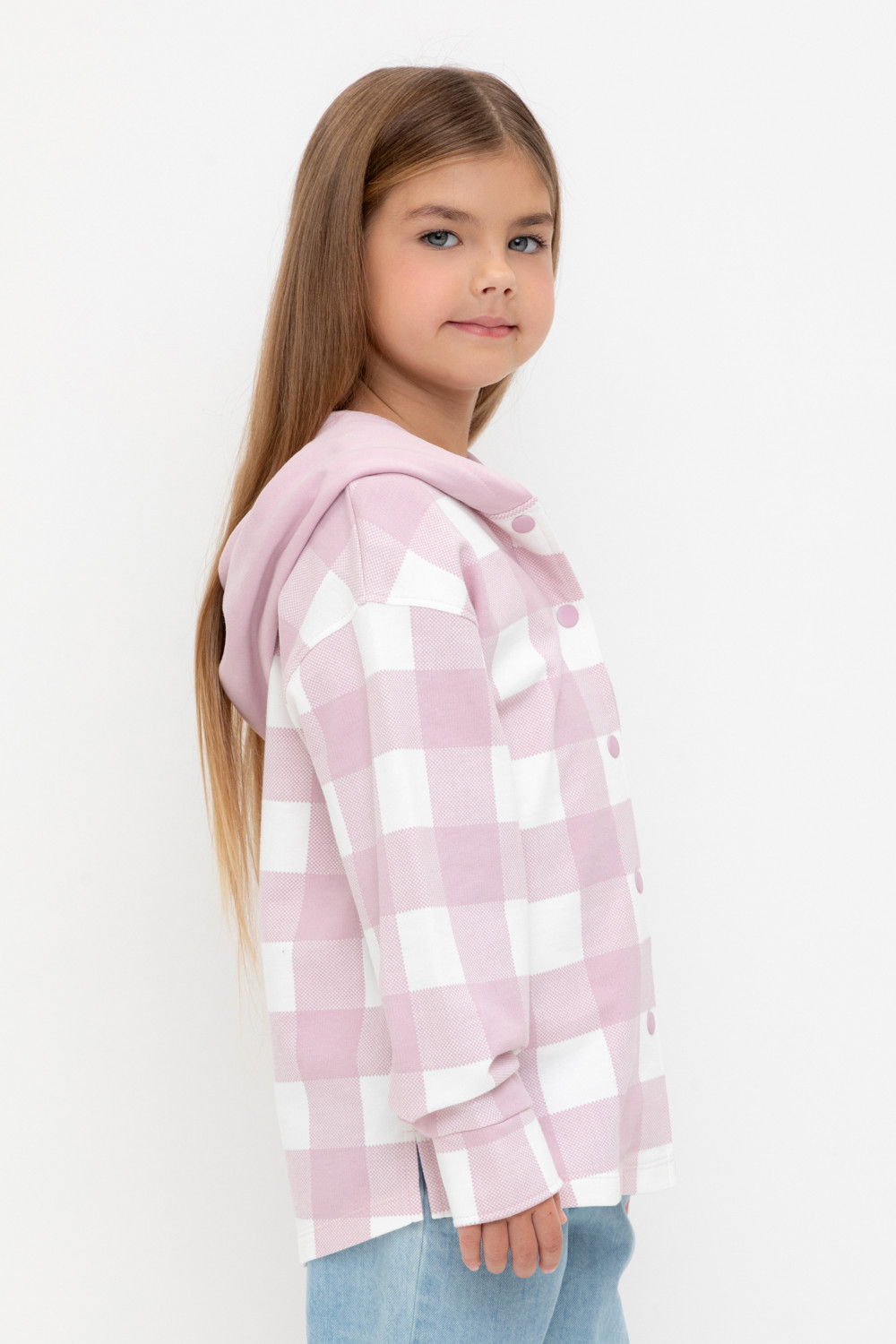 Рубашка для девочки, артикул: КР 302698-1, цвет: розовый, фото 4