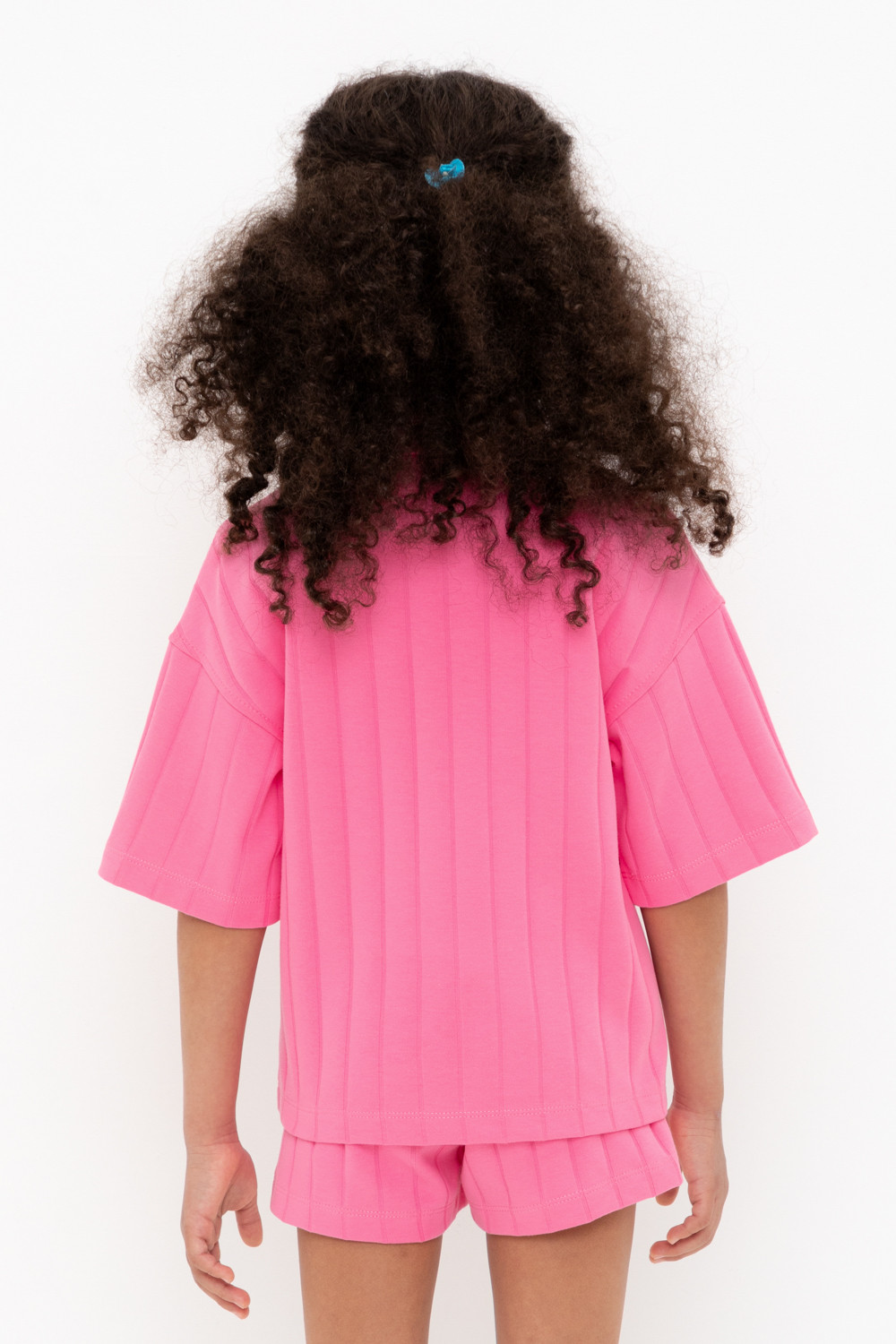 Рубашка для девочки, артикул: КР 302718-1, цвет: ярко-розовый, фото 4