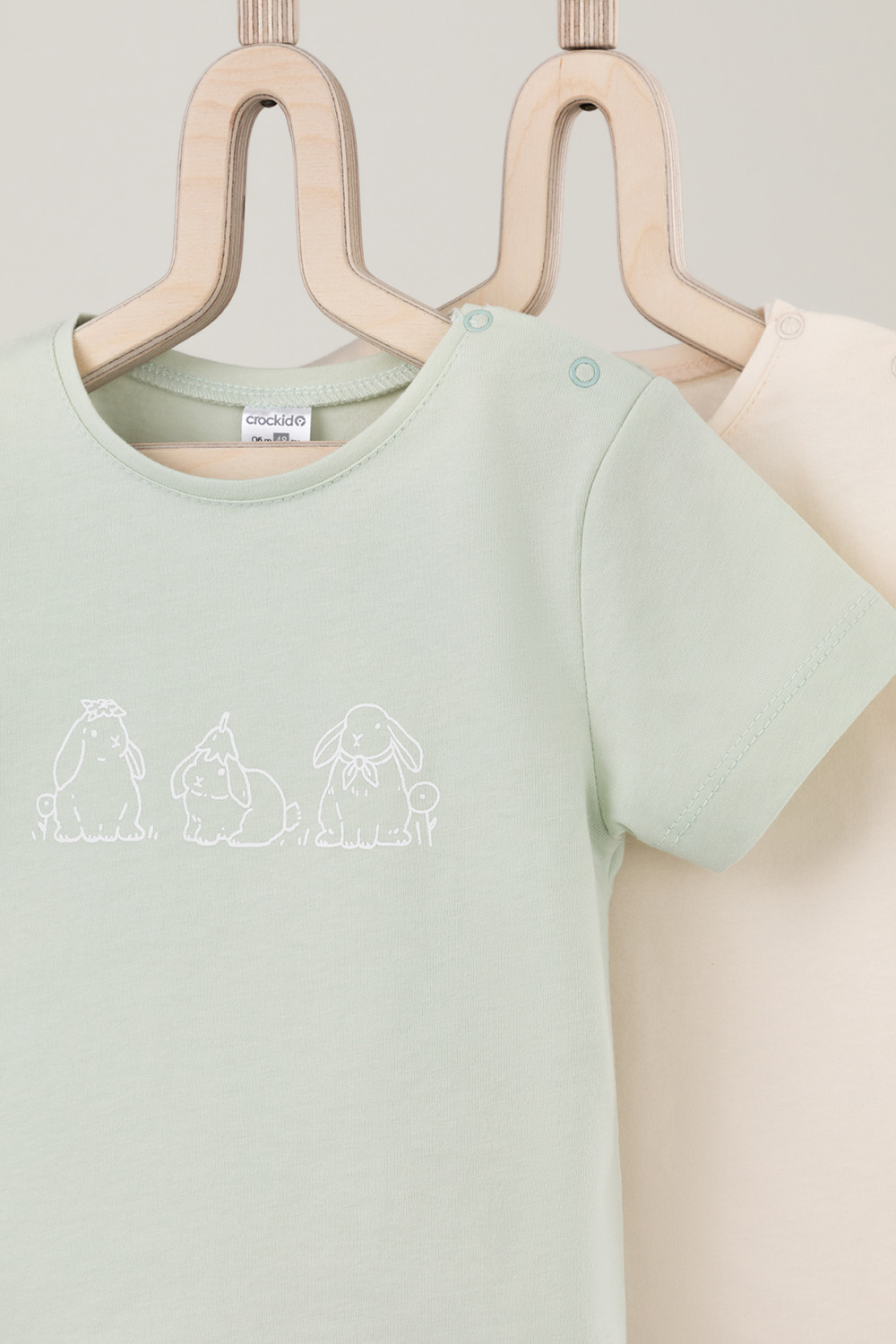 Футболка для новорожденных, артикул: К 302759-2уп, цвет: зеленый, фото 4