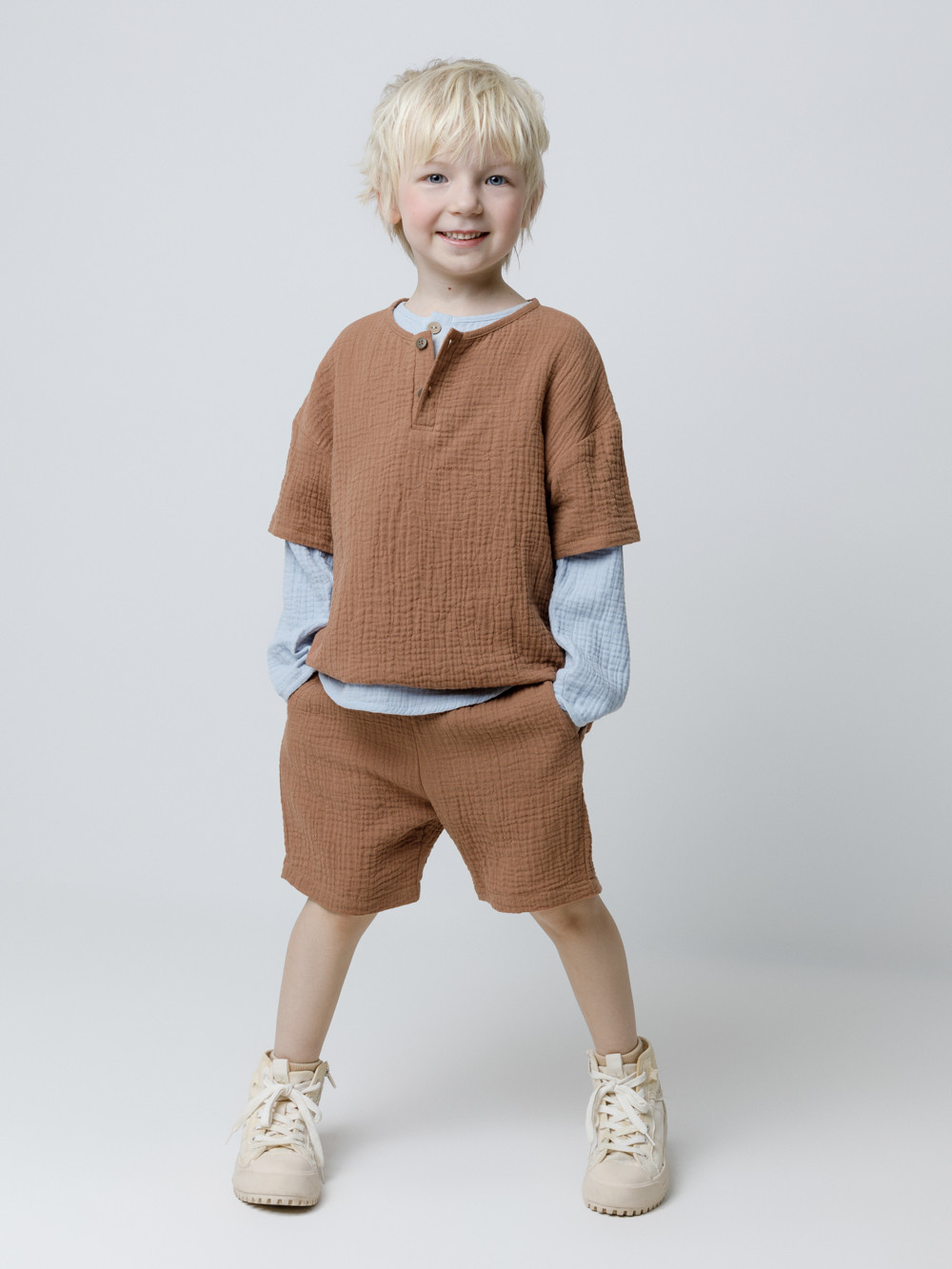 Футболки, артикул: ТК 30004, цвет: коричневый, фото 4