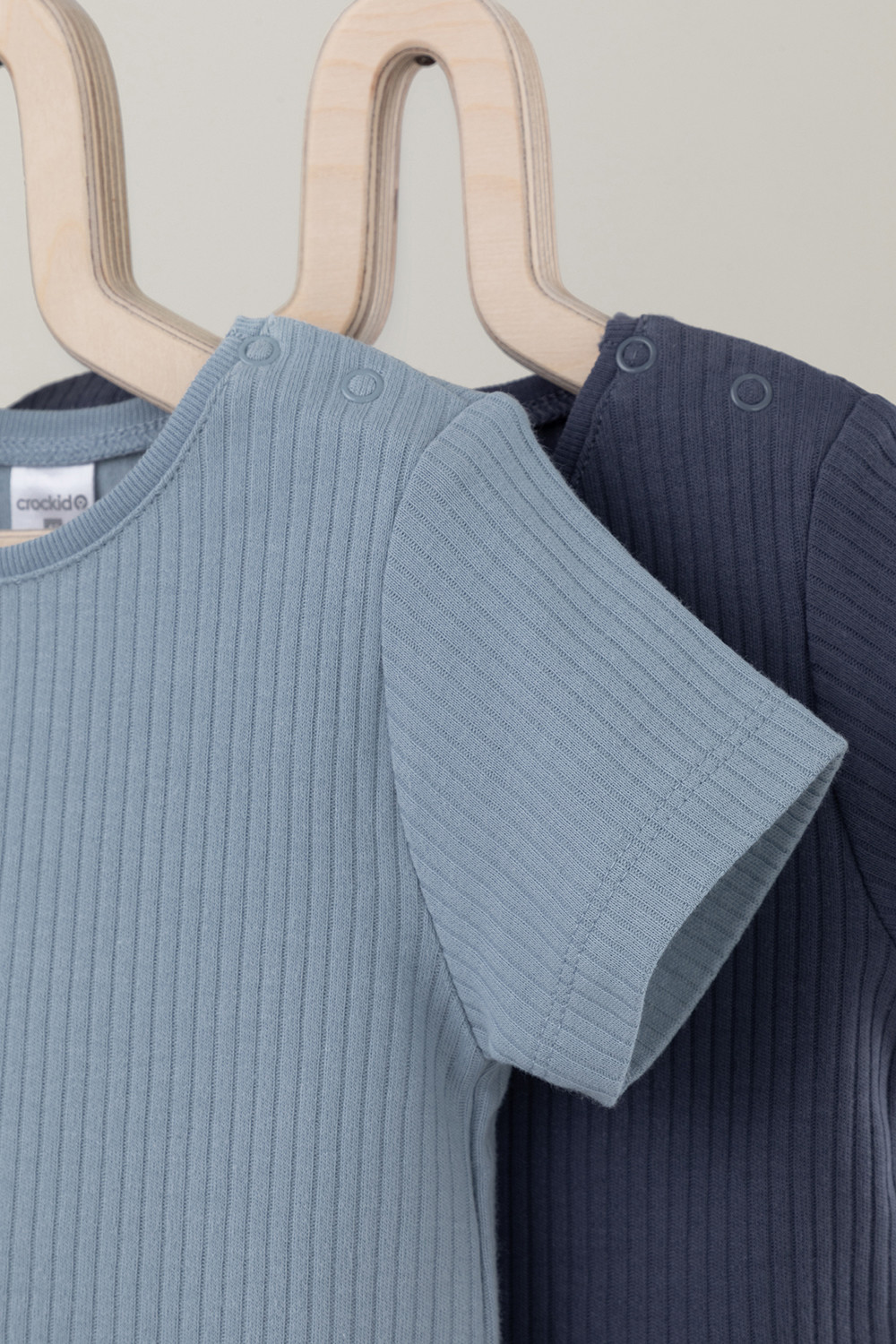 Футболка для новорожденных, артикул: К 302521-2уп, цвет: синий, фото 4