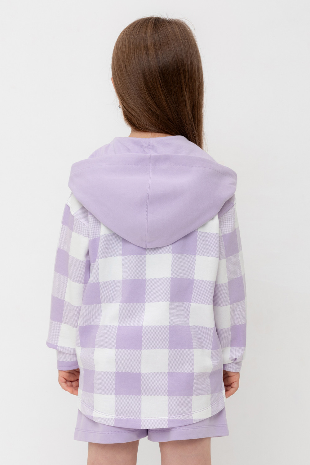 Рубашка для девочки, артикул: КР 302698-1, цвет: фиолетовый, фото 4