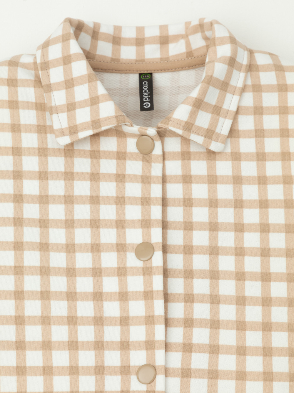 Рубашка для девочки, артикул: КР 302559, цвет: бежевый, фото 5