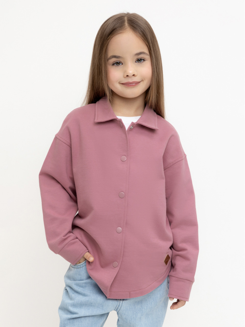 Рубашка для девочки, артикул: КР 302677, цвет: розовый, фото 5