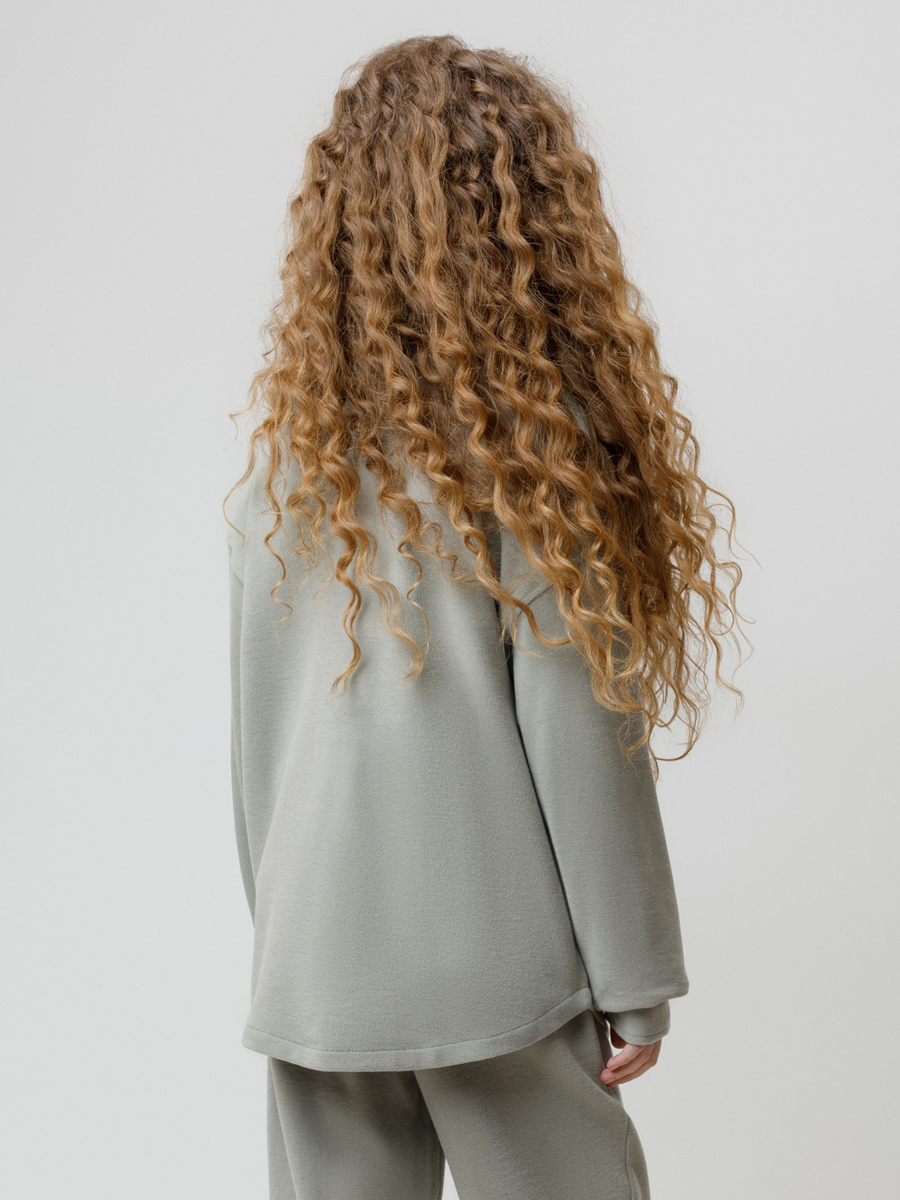 Рубашка для девочки, артикул: КР 302812, цвет: зеленый, фото 5