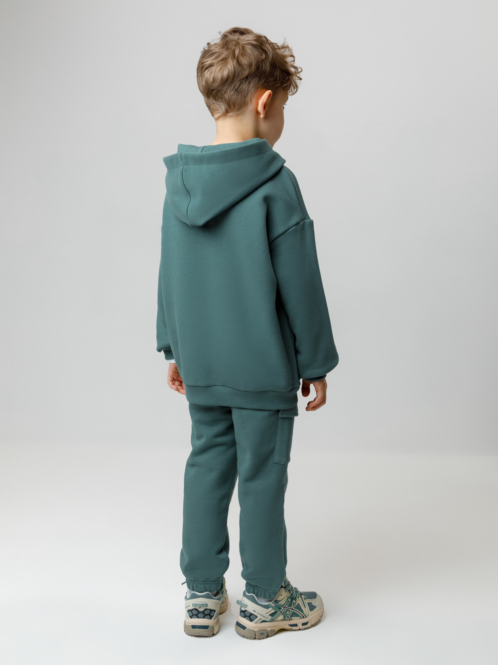 Брюки для мальчика, артикул: КР 400839, цвет: зеленый, фото 5