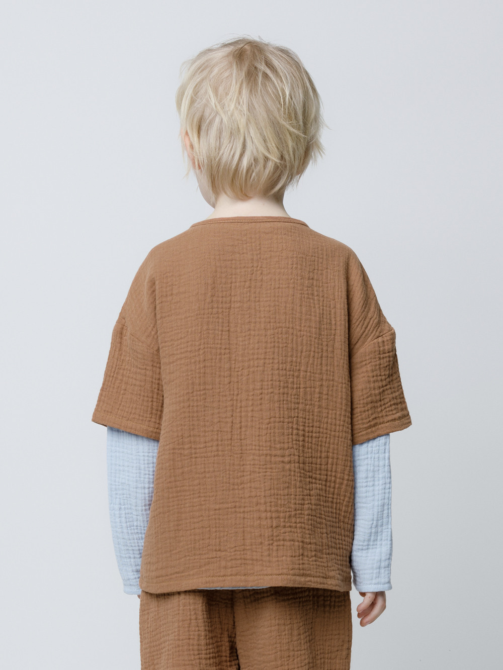 Футболки, артикул: ТК 30004, цвет: коричневый, фото 5