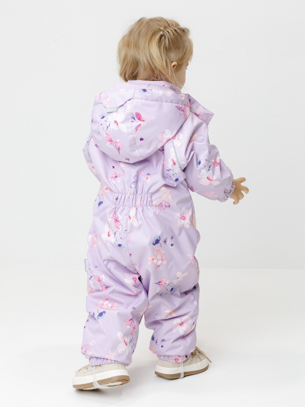 Комбинезоны утепленные для девочки, артикул: ВК 60085/н/67 Ал, цвет: фиолетовый, фото 5