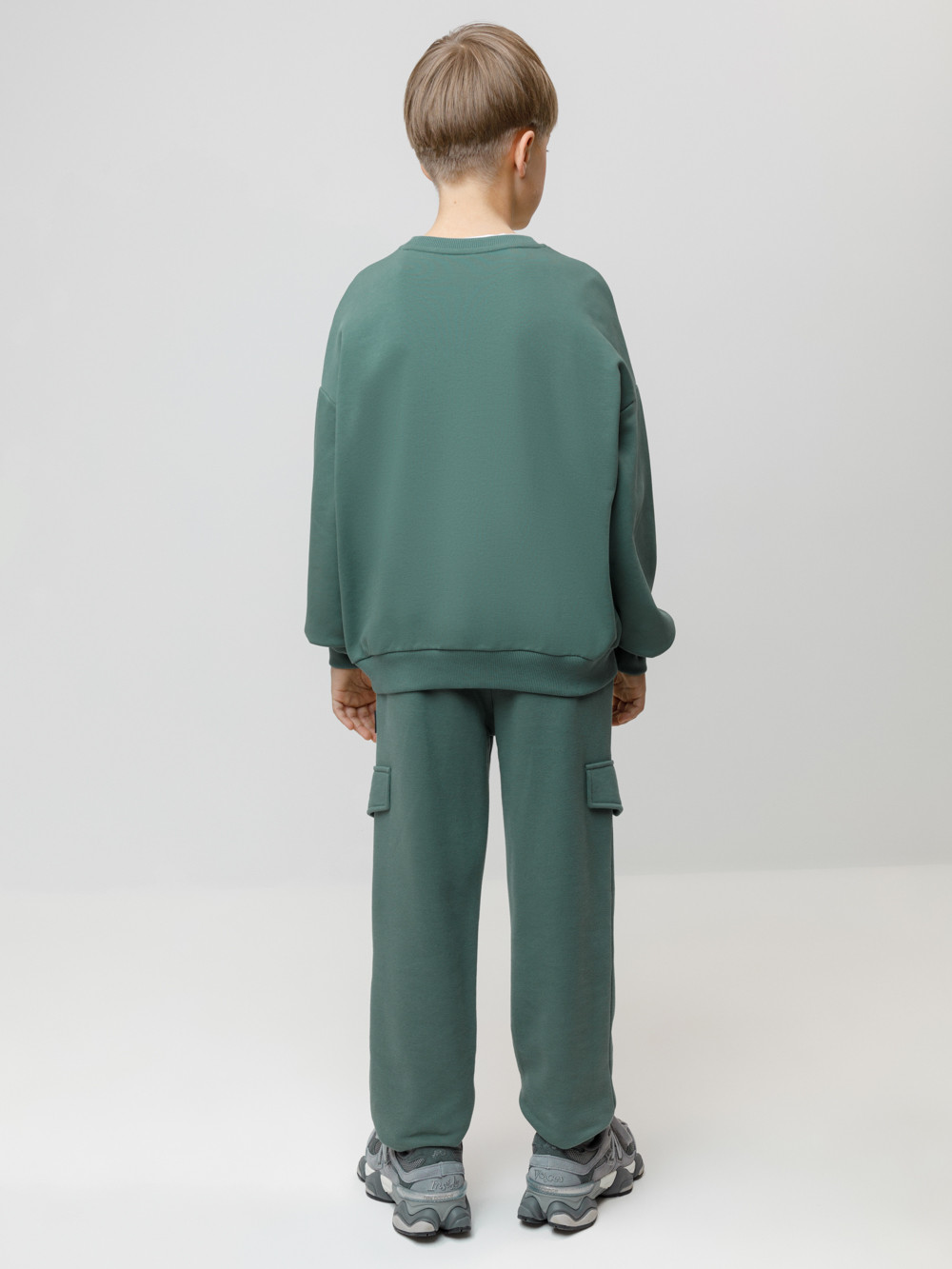 Брюки для мальчика, артикул: КР 400861, цвет: зеленый, фото 5