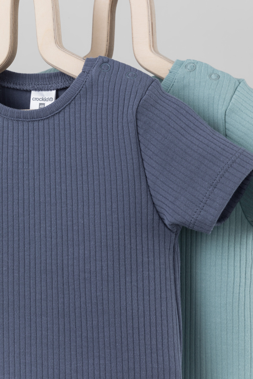 Футболка для новорожденных, артикул: К 302521-2уп, цвет: серый, фото 5