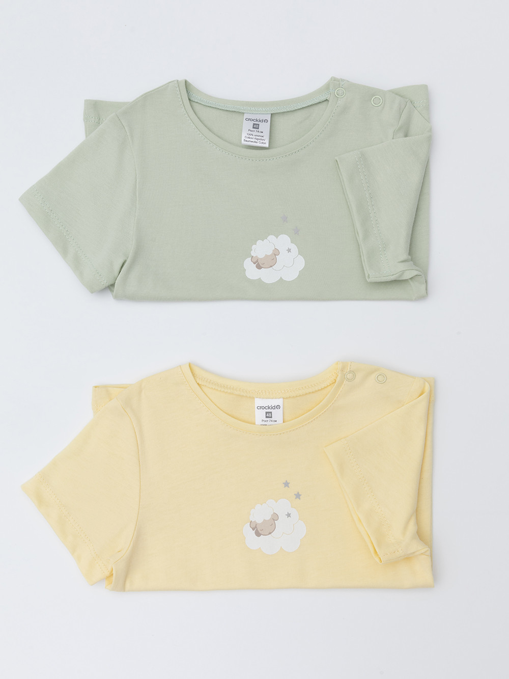 Футболка для новорожденных, артикул: К 302759-2уп, цвет: голубой, фото 5