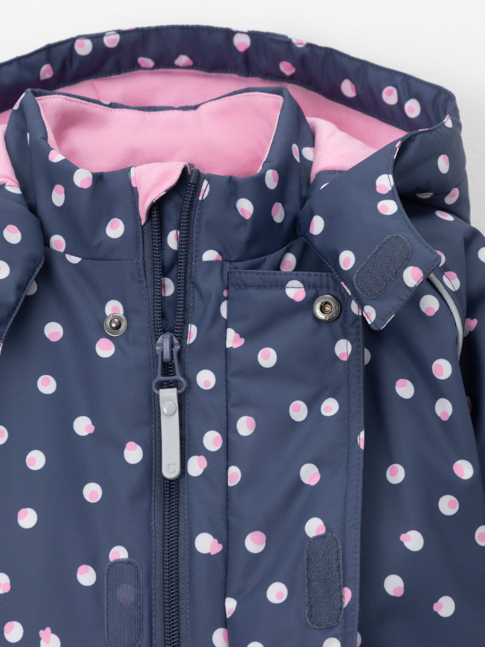 Комбинезоны утепленные для девочки, артикул: ВК 60085/н/70 Ал, цвет: синий, фото 5