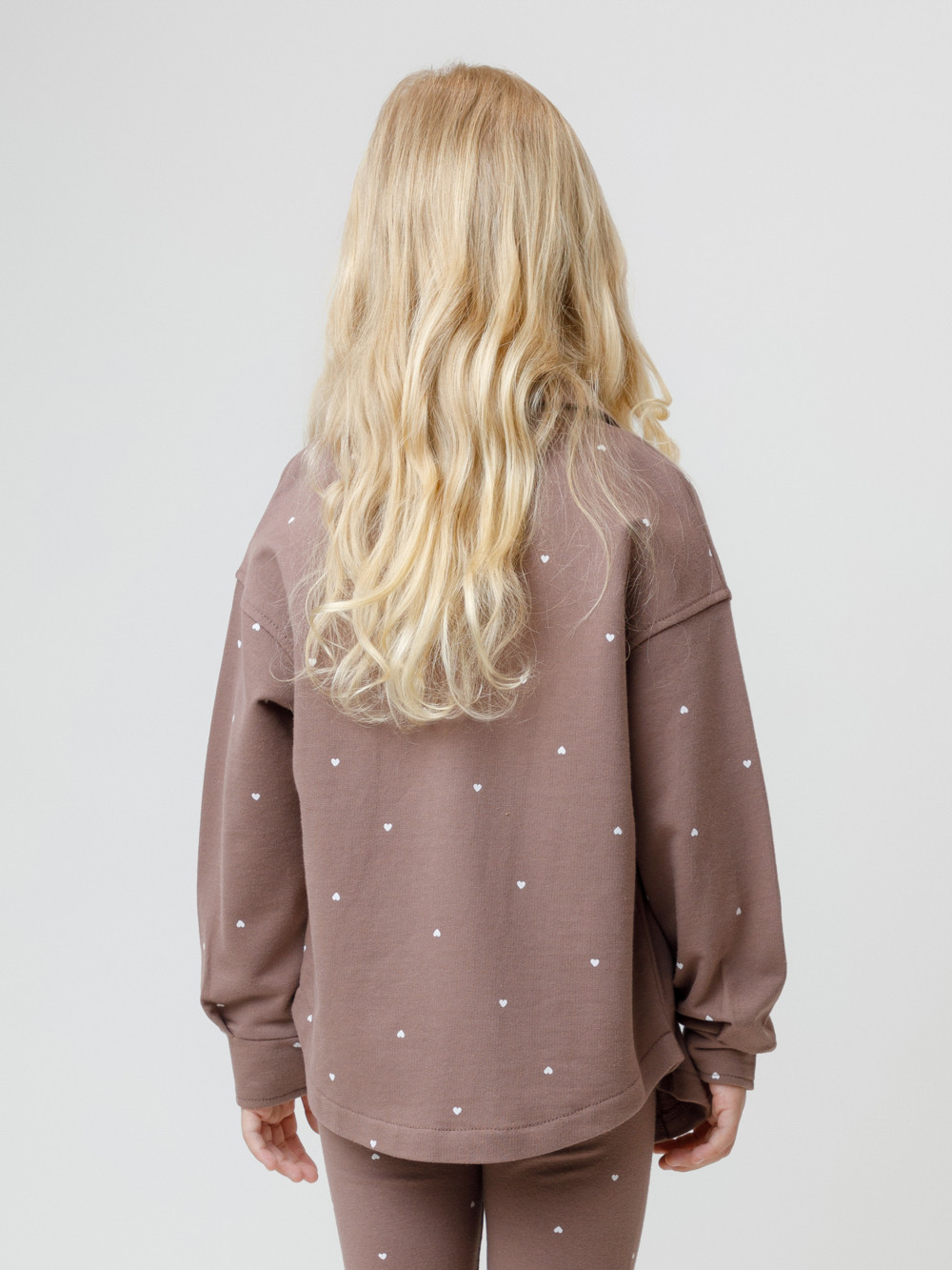 Рубашка для девочки, артикул: КР 302903, цвет: коричневый, фото 5