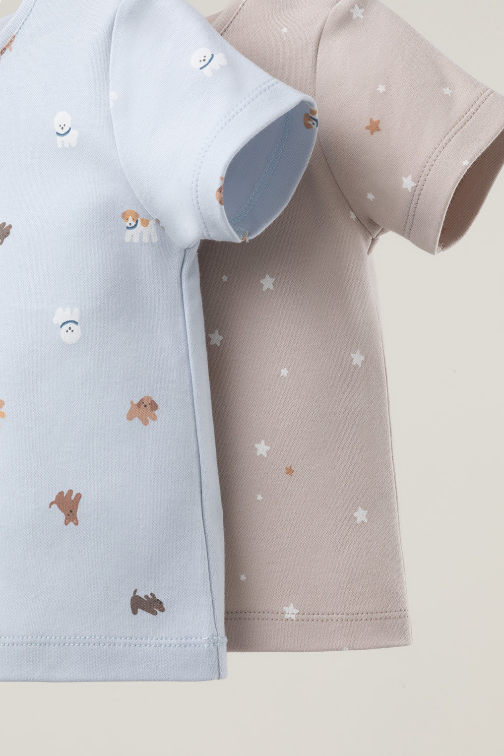 Футболка для новорожденных, артикул: К 301156-2уп, цвет: светло-серый5, фото 6